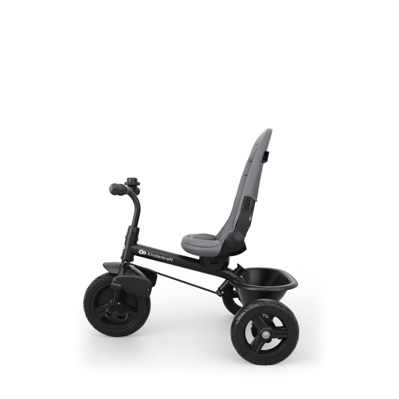 Триколісний велосипед Kinderkraft Aston 2 Plus Grey KRASTO02GRYPL00