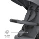 Триколісний велосипед Kinderkraft Aston 2 Plus Grey KRASTO02GRYPL00