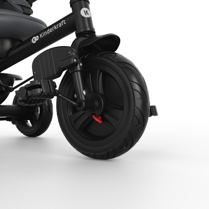 Триколісний велосипед Kinderkraft Aston 2 Plus Grey KRASTO02GRYPL00