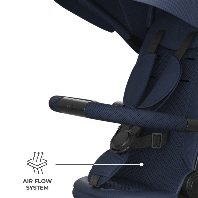 Триколісний велосипед Kinderkraft Aston 2 Plus Navy KRASTO02NAVPL00