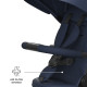 Триколісний велосипед Kinderkraft Aston 2 Plus Navy KRASTO02NAVPL00