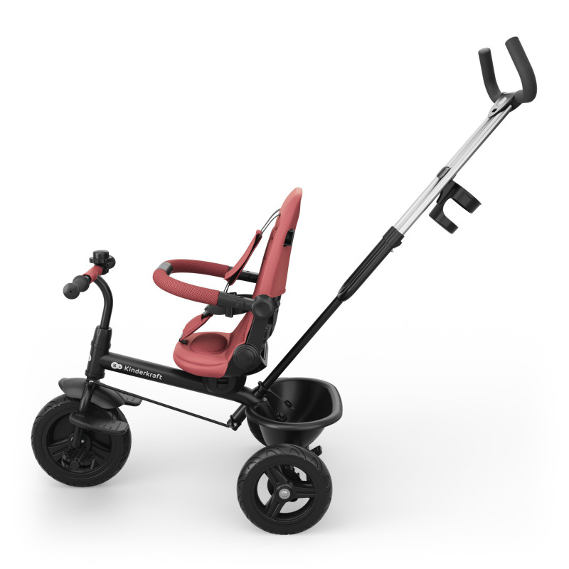 Триколісний велосипед Kinderkraft Aston 2 Plus Pink KRASTO02PNKPL00