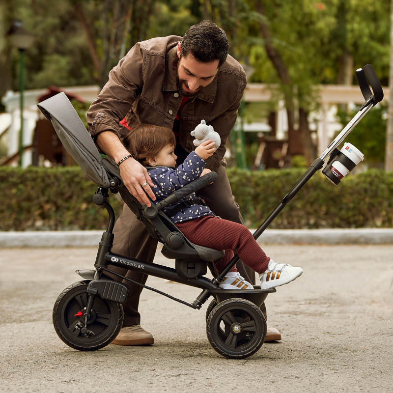 Триколісний велосипед Kinderkraft Aston 2 Plus Pink KRASTO02PNKPL00