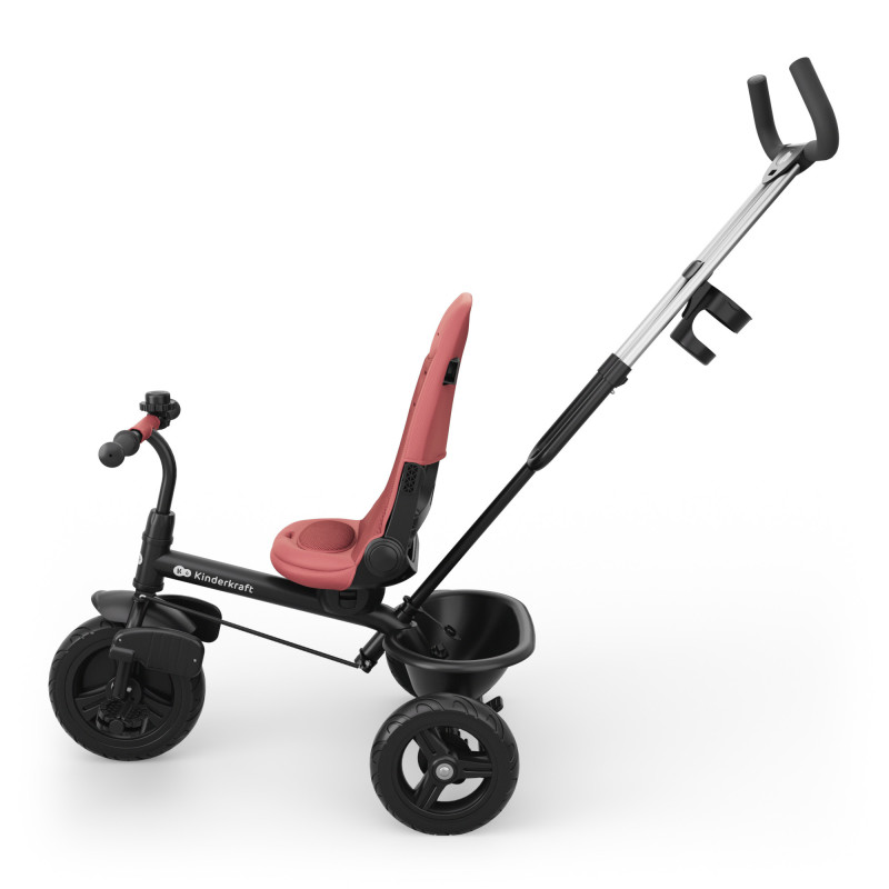 Триколісний велосипед Kinderkraft Aston 2 Plus Pink KRASTO02PNKPL00