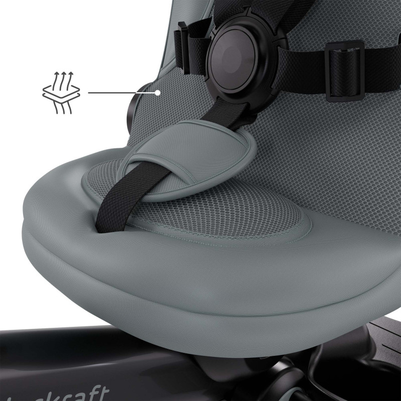 Триколісний велосипед Kinderkraft Aveo 2 Plus Grey KRAVEO02GRY0000