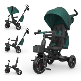 Триколісний велосипед Kinderkraft Spinstep 2 Plus Green KRSPST02GREPL00