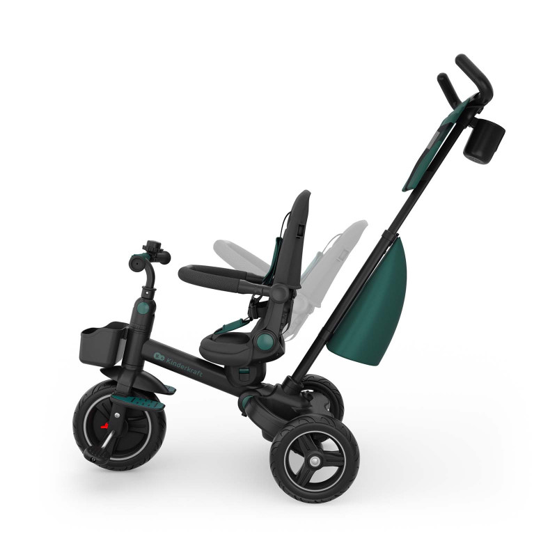 Триколісний велосипед Kinderkraft Spinstep 2 Plus Green KRSPST02GREPL00
