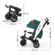 Триколісний велосипед Kinderkraft Spinstep 2 Plus Green KRSPST02GREPL00