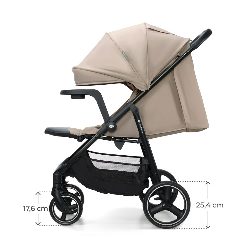 Прогулянкова коляска Kinderkraft Trig 3 Tray Beige KSTRIG03BEG000T
