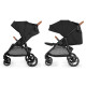 Прогулянкова коляска Kinderkraft Grande LX Black KKWGRANBLK00LX