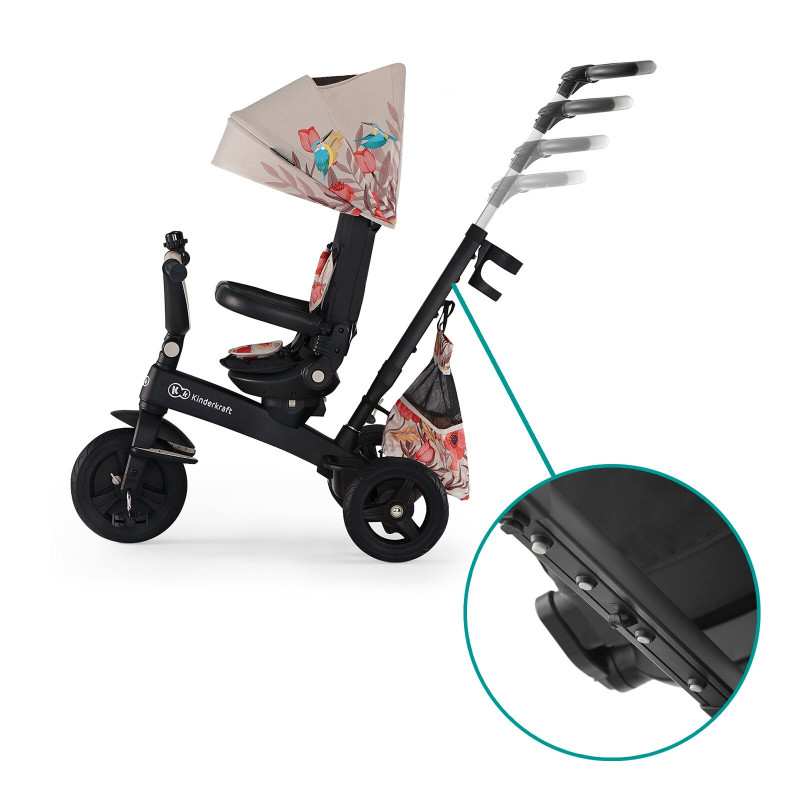 Триколісний велосипед Kinderkraft Easytwist Bird KKRETWIBRD0000