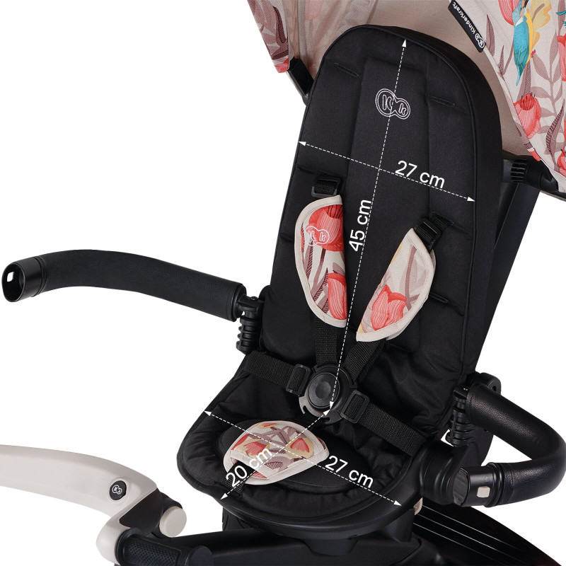 Триколісний велосипед Kinderkraft Easytwist Bird KKRETWIBRD0000