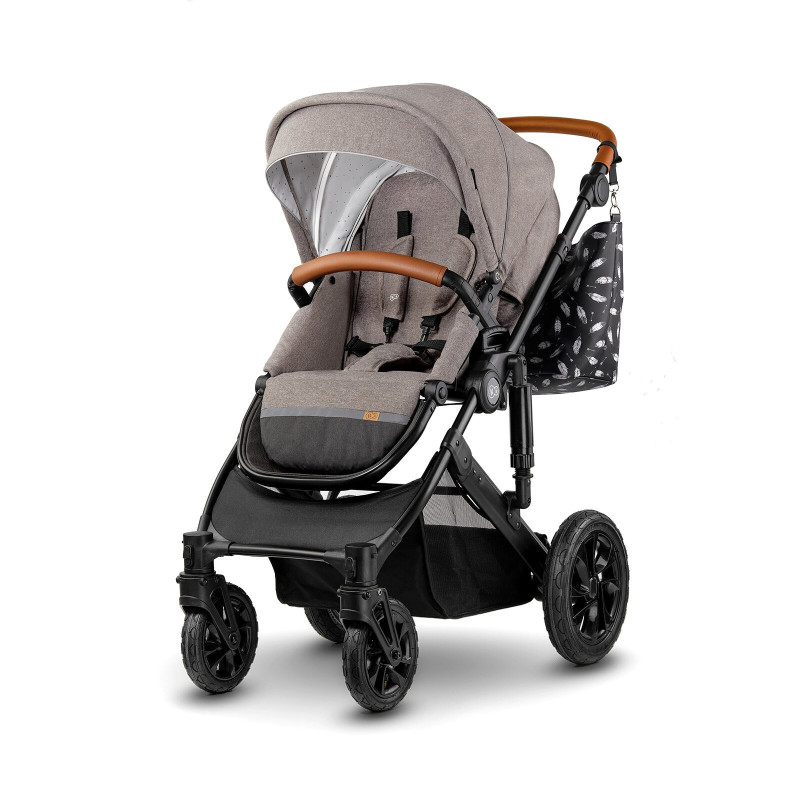 Універсальна коляска 2 в 1 Kinderkraft Prime Beige + MommyBag KKWPRIMBEG20000