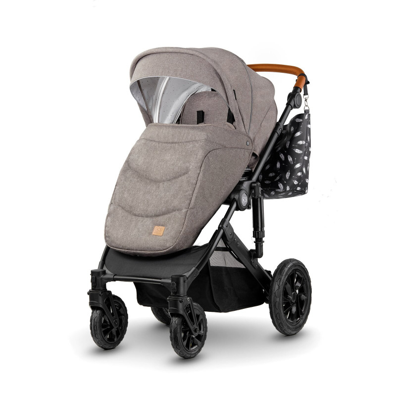 Універсальна коляска 2 в 1 Kinderkraft Prime Beige + MommyBag KKWPRIMBEG20000