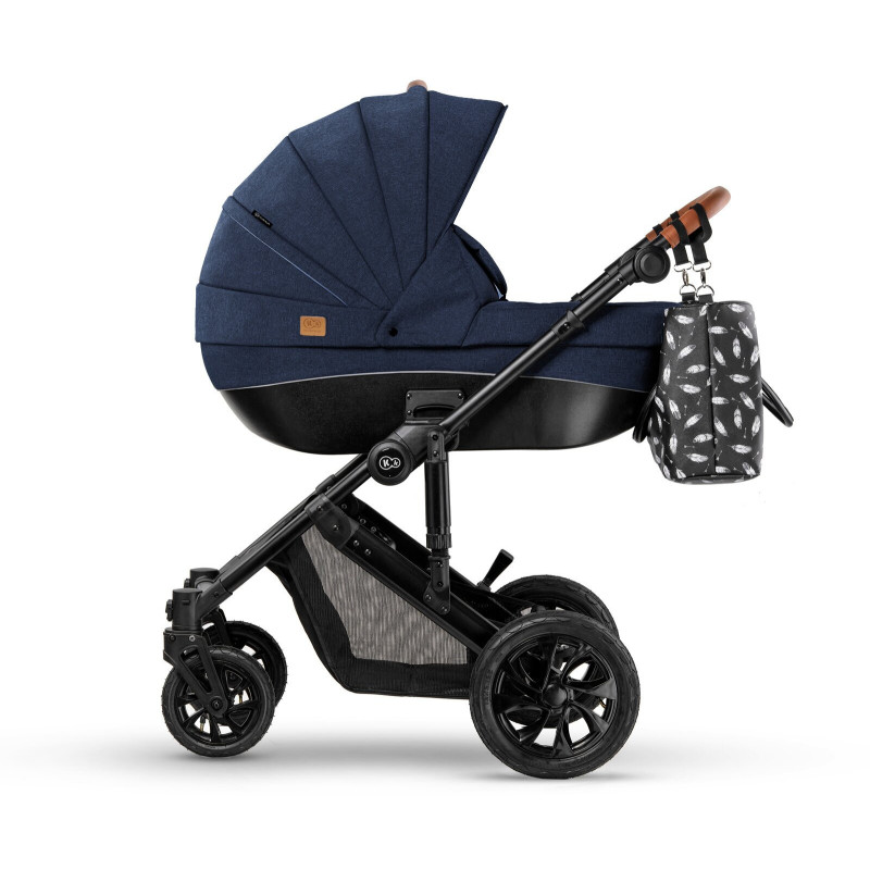 Універсальна коляска 2 в 1 Kinderkraft Prime Navy + MommyBag KKWPRIMNAVY200