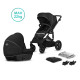Універсальна коляска 2 в 1 Kinderkraft Prime Lite Black KKWPRLIBLK2000