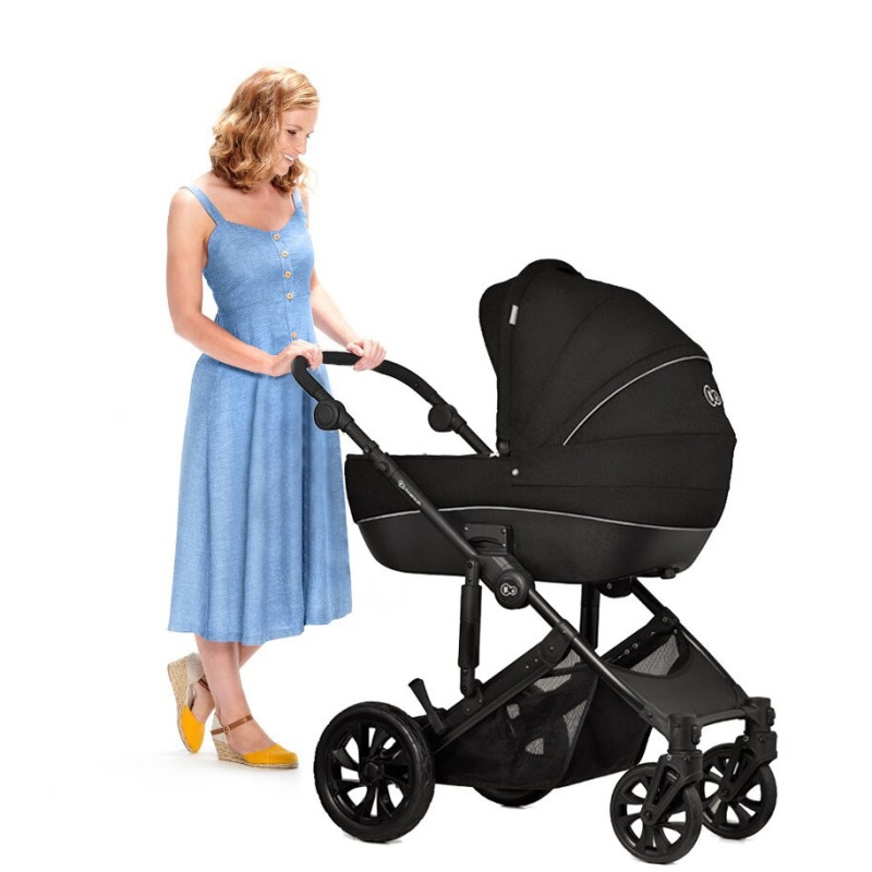 Універсальна коляска 2 в 1 Kinderkraft Prime Lite Black KKWPRLIBLK2000