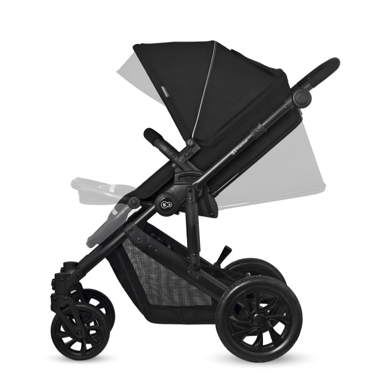 Універсальна коляска 2 в 1 Kinderkraft Prime Lite Black KKWPRLIBLK2000