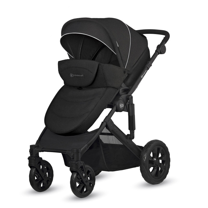 Універсальна коляска 2 в 1 Kinderkraft Prime Lite Black KKWPRLIBLK2000