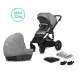 Універсальна коляска 2 в 1 Kinderkraft Prime Lite Gray KKWPRLIGRY2000