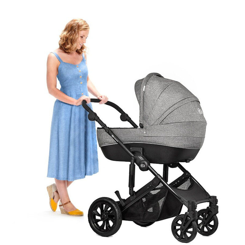 Універсальна коляска 2 в 1 Kinderkraft Prime Lite Gray KKWPRLIGRY2000