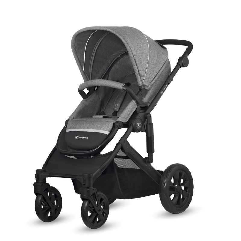 Універсальна коляска 2 в 1 Kinderkraft Prime Lite Gray KKWPRLIGRY2000