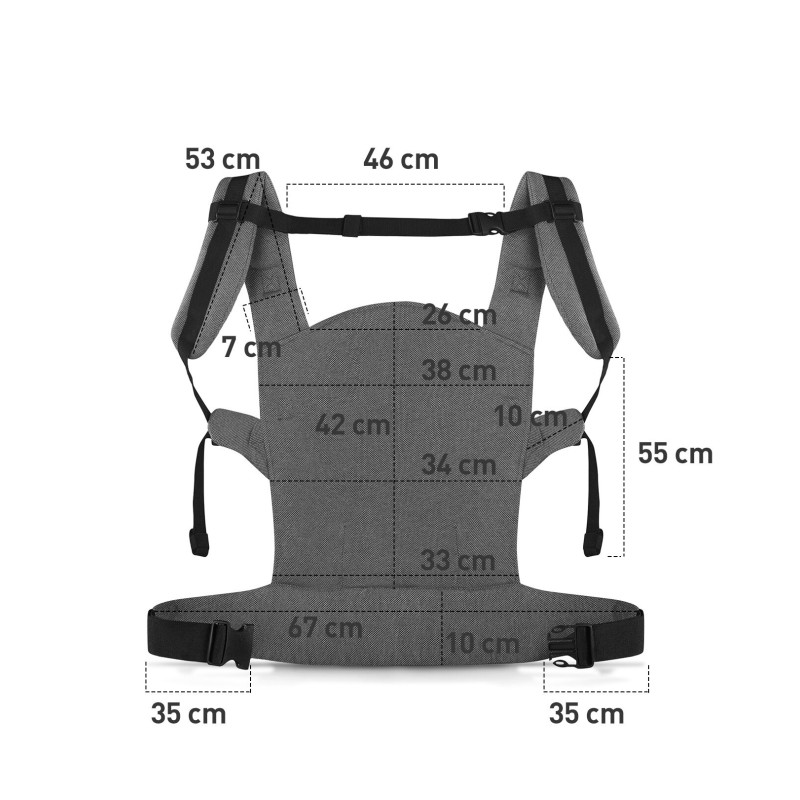 Переноска Kinderkraft Milo Black KKNMILOBLK0000