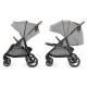Прогулянкова коляска Kinderkraft Grande LX Gray KKWGRANGRY00LX