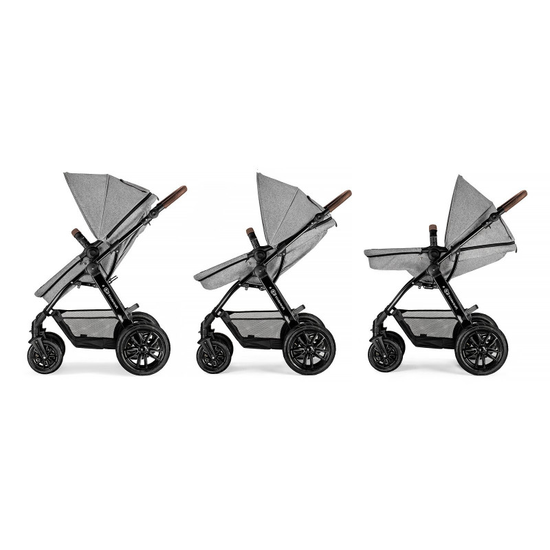 Універсальна коляска 3 в 1 Kinderkraft Moov Gray Melange KKWMOOVGRYM0NC