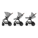 Універсальна коляска 3 в 1 Kinderkraft Moov Gray Melange KKWMOOVGRYM0NC