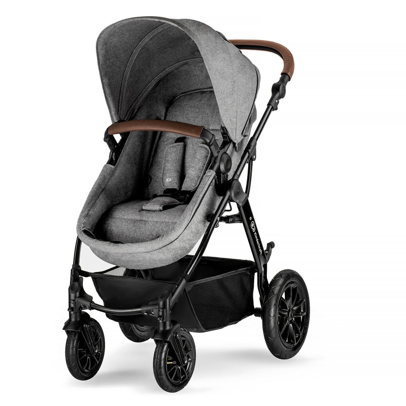 Універсальна коляска 3 в 1 Kinderkraft Moov Gray Melange KKWMOOVGRYM0NC