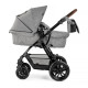 Універсальна коляска 3 в 1 Kinderkraft Moov Gray Melange KKWMOOVGRYM0NC