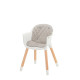 Стільчик для годування Kinderkraft Sienna Gray KKKSIENGRY0000