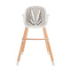Стільчик для годування Kinderkraft Sienna Gray KKKSIENGRY0000