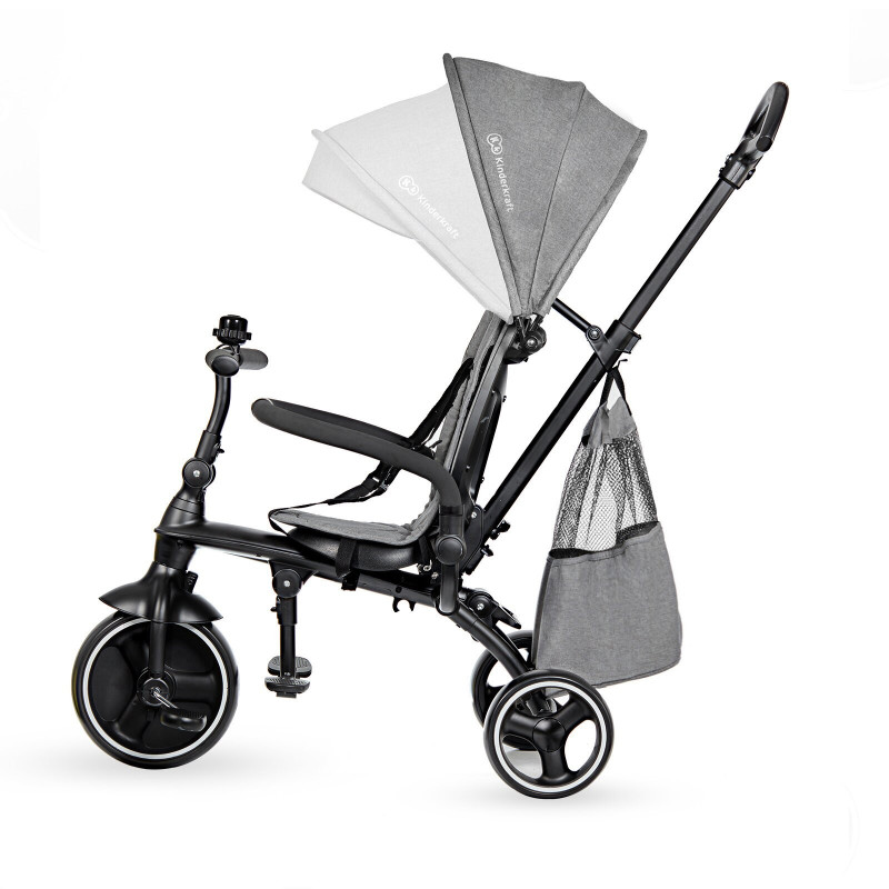 Триколісний велосипед Kinderkraft Jazz Grey KKRJAZZGRY0000