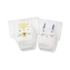 Підгузки KIT&KIN Еко розмір 2 40 шт/уп, 4-8 кг, Мишка/Панда