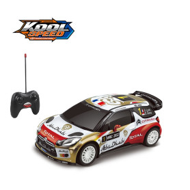 Машинка на радіокеруванні Kool Speed CITROEN DS 3 WRC на батарейках 29,8x15,5x14 см