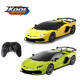 Машинка на радіокеруванні Kool Speed Lamborghini на батарейках оливкова/жовта 37,2x17x12 см