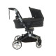 Люлька Larktale Coast Carrycot Folding-Black-w/Adaptors
