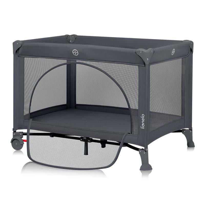 Манеж Lionelo Laura Grey Concrete Дитячий