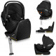 База з Автокріслом Lionelo Moxie I-Size Set Black Carbon