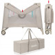 Манеж Lionelo Mille Plus Grey Beige