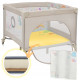 Манеж Lionelo Mille Plus Grey Beige