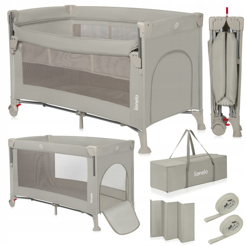 Ліжечко-Манеж Lionelo Ellen Beige Sand