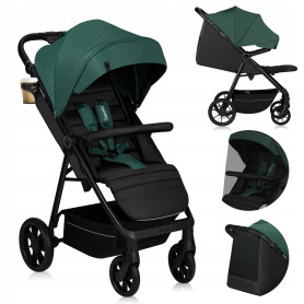 Прогулянкова Коляска Lionelo Mira Green Emerald
