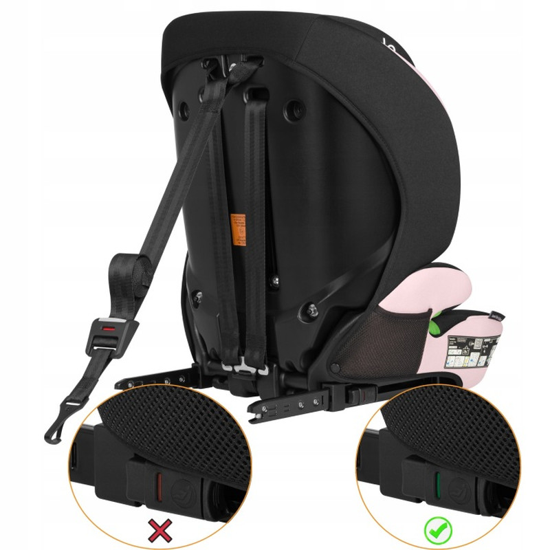 Автокрісло Lionelo Levi Fix I-Size Pink Baby