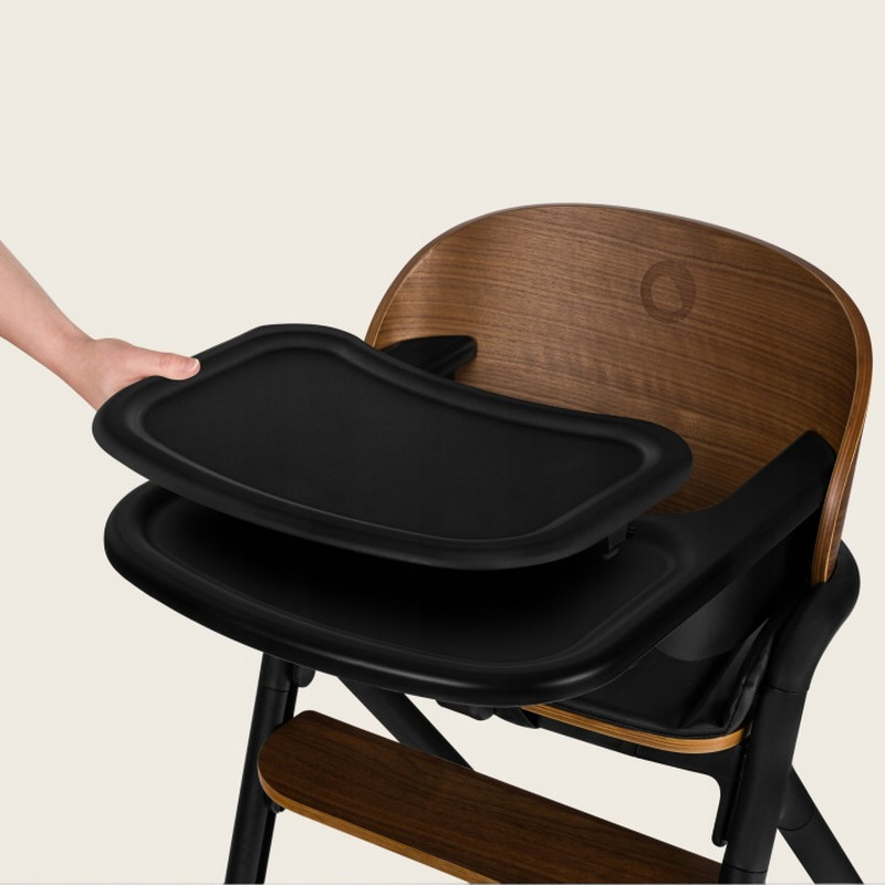 Стілець для Годування Lionelo Celia Black Wood