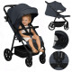 Прогулянкова Коляска Lionelo Iva Grey Graphite