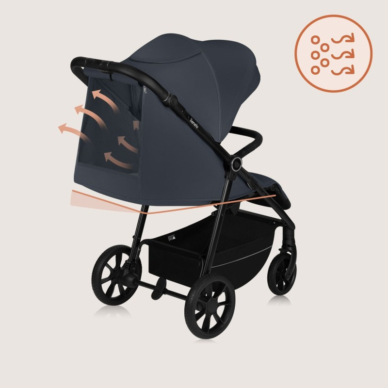 Прогулянкова Коляска Lionelo Iva Grey Graphite