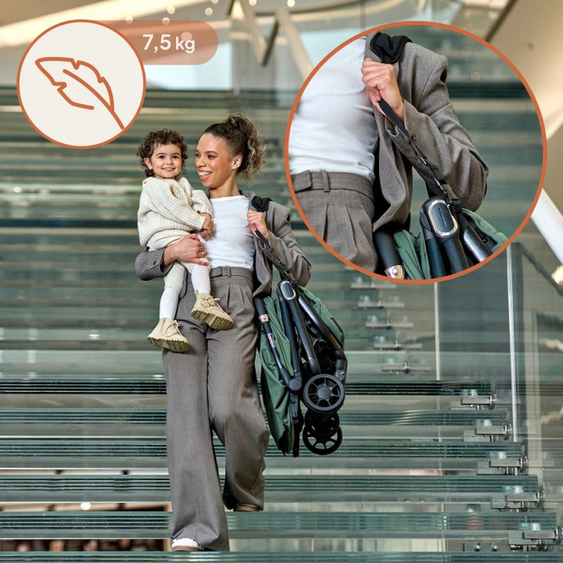 Прогулянкова коляска Lionelo Bess Beige Sand